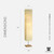 Adesso 3-Light Floor Lamp, Natural Wood & Beige, Adjustable, 58”