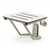 VANNSOO Folding Shower Seat, 18 Inch ADA Compliant Wall Mounted Bench