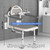 NEWTRY 18” Folding Shower Seat Wall Mounted 330lb Adjustable Height