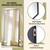 BEAUTYPEAK Full Length Mirror with Stand, 56"x21" Floor Mirror