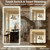 LED Full Length Mirror 71x32 inch Oversized Body Mirrors with Lights