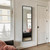 TRAHOME Full Length Floor Mirror 56"x15", Large Standing Body Mirror, Black