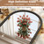 VETROVUE 34"x76" Arched Full Length Mirror, Vintage Beaded Decorative