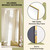 BEAUTYPEAK Full Length Mirror with Stand, 56"x21" Floor Mirror