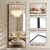 Koonmi 71"x26" Floor Mirror Full Length, Bedroom Floor Body Mirror with Stand, Large Black Mirror, Leaning, Standing or Hanging Horizontally/Vertically