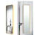 SCWF-GZ 47x14 Full Length Mirror Over the Door Hang or Wall Mounted Gold