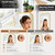SCWF-GZ 47x14 Full Length Mirror Over the Door Hang or Wall Mounted Gold