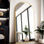 VooBang 35"x78" Gold Large Arched Floor Full Length Dressing Body Mirror
