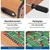 TALLO 27” Foosball Table, Wooden Tabletop Soccer Game Set