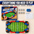 Soccer Toy for Kids - Table Top Foosball Game for 3 4 5 6 7 8-12 Year Old Kids - Interactive Soccer Gift - Mini Football Table Game with Goal Bell, Score Counter & 6 Balls - Easy Set-up Gift