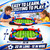 Soccer Toy for Kids - Table Top Foosball Game for 3 4 5 6 7 8-12 Year Old Kids - Interactive Soccer Gift - Mini Football Table Game with Goal Bell, Score Counter & 6 Balls - Easy Set-up Gift