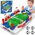 Mini Foosball Table, Interactive Toy,Portable Board Game for Kids Ages 3-12
