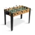 RELAX4LIFE 48'' Foosball Table, Wooden Soccer Game Table with 2 Footballs, Score Devices, Recreational Foosball Games for Kids & Adults, Arcade Table for Pub, Bars, Parties Family Night Game (Brown)