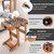 KOTEK Folding Foosball Table, 27 Inch Football Game Table with 2 Mini Balls