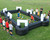 Inflatable Soccer Pool Table Giant Football Pool Pitch Billiards Inflatable Football Billiard Ball with Blower &16 Balls for Backyard Outdoor Indoor Sports Game
