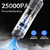 XenonLab Handheld Vacuum Cordless 25000Pa Car Vacuum 3-in-1 Handheld Vacuum, Includes Smart Display and Charging Base Hand Vac Cordless Rechargeable One-Touch Empty for Home/Pet/Car (Silver)