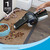 BLACK+DECKER dust buster PIVOT VAC Handheld Vacuum Cordless, Car Vacuum Portable Rechargeable, Extendible Crevice Tool and 200 Degree Pivoting Nozzle, Strong Suction, Lightweight (BDH2000PL)