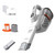 BLACK+DECKER Dust Buster Hand Held Vacuum Cordless Rechargeable, Portable Vacuum for Car, Extended Runtime, Powerful Suction, Extra Long Crevice Tool, AdvancedClean+ (HHVK320J10)