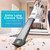 BLACK+DECKER Dust Buster Hand Held Vacuum Cordless Rechargeable, Portable Vacuum for Car, Extended Runtime, Powerful Suction, Extra Long Crevice Tool, AdvancedClean+ (HHVK320J10)