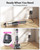 XenonLab Handheld Vacuum Cordless 25000Pa Car Vacuum 3-in-1 Handheld Vacuum, Includes Smart Display and Charging Base Hand Vac Cordless Rechargeable One-Touch Empty for Home/Pet/Car (Violet)