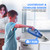 YOOHI Handheld Vacuum Cordless Rechargeable – 6000Pa Mini Hand Held Vacuum, LED Light, 20–25 Mins Runtime, USB Charging, 500ML Cup – Lightweight Small Vacuum Cleaner Cordless for Car/Office/Home