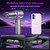 DORVELLO Mini Car Vacuum Cleaner Portable Cordless, 21000PA High Power Small Vacuum Cleaner Handheld Vacuum, Compressed Air Duster & Air Blower & Aspiradora para Carro for Car, Home, Office, Pet