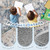 6x9 Area Rugs for Living Room: Washable Abstract Rug Modern Neutral Soft Large Indoor Rugs Non Slip Low Pile Carpet for Bedroom Nursery Dining Room Office(Blue, 6'x9')