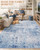 OLANLY 8x10 Washable Area Rug, Soft Non Slip Carpet for Bedroom Living Room