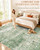 OLANLY 8x10 Washable Area Rug, Soft Non Slip Carpet for Bedroom Living Room