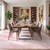 8x10 Area Rug for Living Room, Abstract Washable Large Rugs,Dusty Pink