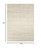 UERMEI 8x10 Washable Area Rug - Neutral Modern Abstract Living Room Rugs, Non-Slip Soft Large Indoor Floor Carpet for Bedroom Home Office & Under Dining Table Decor, Brown/Beige