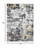 UERMEI 8x10 Area Rug for Living Room - Washable Neutral Modern Abstract Carpet, Non-Slip Soft Large Indoor Floor Rugs for Bedroom Home Office & Under Dining Table Decor, Black/White/Gold