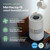 BLUEAIR 3.5L Humidifiers for Bedroom, Large Room, InvisibleMist H35i