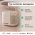 Canopy Bedside Humidifier 2.0, White, 2.5L, 36 Hr, Reading Light & Sound