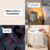 Canopy Bedside Humidifier 2.0, White, 2.5L, 36 Hr, Reading Light & Sound