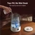 Homvana 3.6L Cool Mist Humidifiers for Bedroom, Baby, Large Room, Grey