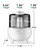 Cool Mist Baby Humidifiers for Bedroom, 25dB Quiet Easy to Clean, 300 FT²