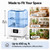 5L Humidifier for Bedroom, Auto Humidistat, Top Fill, 22dB Quiet