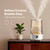Homvana 3.6L Cool Mist Humidifiers for Bedroom, Baby, Large Room, Black