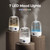 Homvana Top-Fill Cool Mist Humidifiers for Bedroom, Large Room(4L,White)