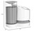 Vornado EV100 Evaporative Whole Room Humidifier with SimpleTank, Easy-Fill, 1 Gallon Capacity, 2 Speeds, Electronic Humidistat, Antimicrobial Treated Wick, Perfect for Home, Bedroom, and Living Room