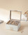 SONGMICS Jewelry Box Organizer, 3-Layer Storage with 2 Drawers, Glass Lid