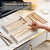 YUFONG Necklace Holder Organizer Velvet Necklace Organizer Box with Lid