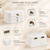 Liva Home Decor Wooden Jewelry Box for Women with Lock, 2 Drawers, White