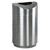 Rubbermaid Commercial Products Eclipse Open Top Trash Can, Stainless Steel