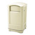 Rubbermaid Commercial Products Plaza Outdoor Trash Can, Beige, 50-Gallon
