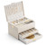 VLANDO Jewelry Box,4-Layer Design with Retractable Tray and 2 Drawers