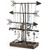 Urban Deco Arrow Jewelry Organizer Stand 4-Tier Black Jewelry Stand