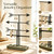 Urban Deco Arrow Jewelry Organizer Stand 4-Tier Black Jewelry Stand