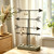 Urban Deco Arrow Jewelry Organizer Stand 4-Tier Black Jewelry Stand